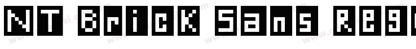 NT Brick Sans Regular字体转换